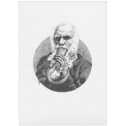 Retrato de Charles Darwin